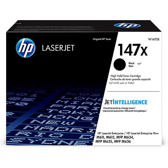 HP W1470X No.147X Black lézertoner eredeti 25,2K