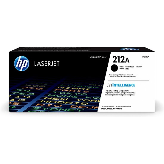 HP W2120A No.212A Black lézertoner eredeti 5,5K