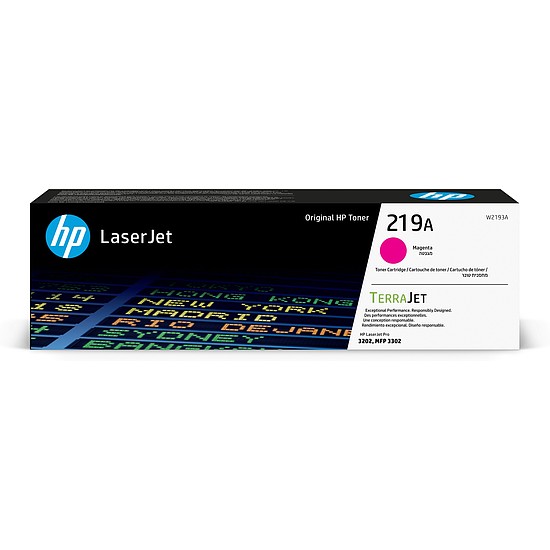 HP W2193A No.219A Magenta lézertoner eredeti 1,2K