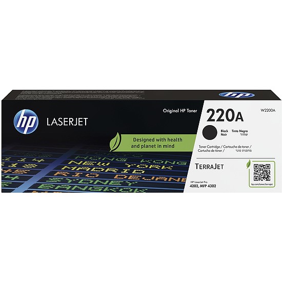 HP W2200A Toner Black 2000 oldal kapacitás No.220A