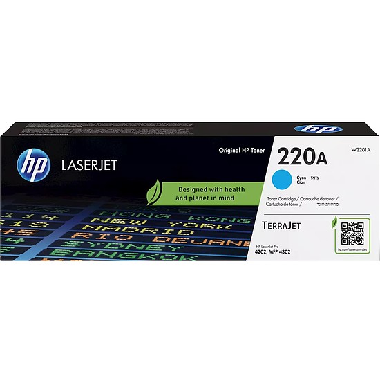 HP W2201A Toner Cyan 1800 oldal kapacitás No.220A