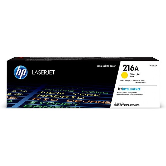 HP W2412A No.216A Yellow lézertoner eredeti 0,85K