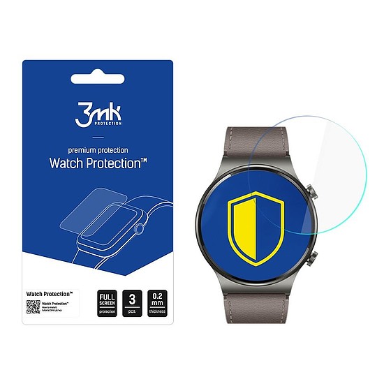 Huawei Watch GT 2 Pro - 3mk Watch Protection v. FlexibleGlass Lite