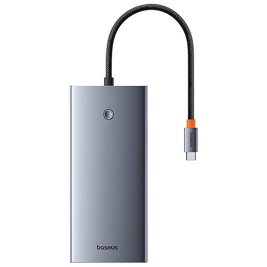 Hub 13in1 Baseus PortalJoy USB-C HDMI+DP+VGA+C+USB+PD+RJ45+SD/TF+3,5 mm szürke (B00053002811-01)