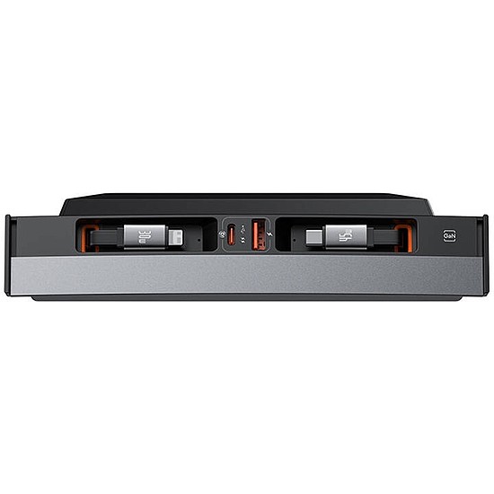 Hub Baseus T-Space z USB-C kábel, Lightning dla Tesla fekete (B00051300111-01)