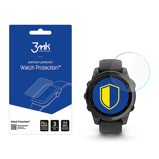 Hybrid Glass 3mk óravédő FlexibleGlass Garmin Fenix ????E 47mm-hez