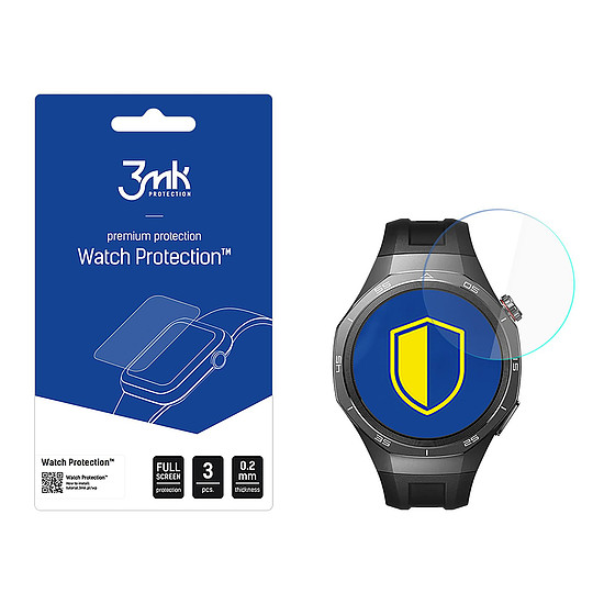 Hybrid Glass 3mk óravédő FlexibleGlass Huawei Watch GT5 Pro 46mm-hez