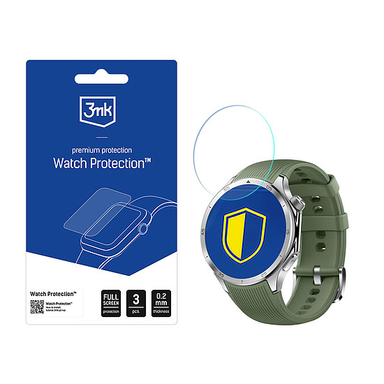 Hybrid Glass 3mk óravédő FlexibleGlass OnePlus Watch 3-hoz