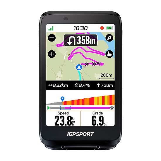 iGPSPORT BiNavi kerékpáros számítógép