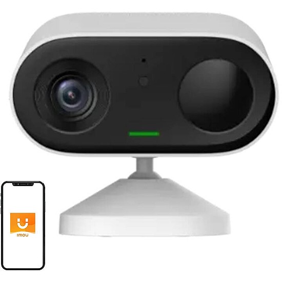 IMOU Cell Go Kit hordozható fényképezőgép fehér IMOU FSP12 napelemmel (KIT/IPC-B32P/FSP12)