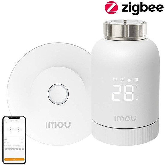 IMOU KIT-TRV1-EU-2 ZigBee termosztatikus fejkészlet 6 adapterrel és átjáróval