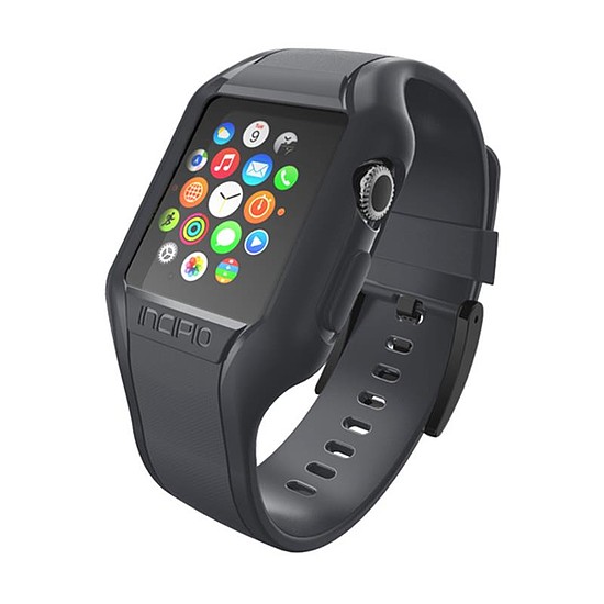 Incipio NGP szíj - elasztikus szíj Apple Watchhoz 38/40/41 mm füst (WBND-008-SMK)