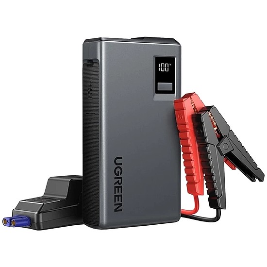 Indító eszköz autóhoz ES702 12000mAh12000mAh, 1000A, LED, USB-C + USB (35977)