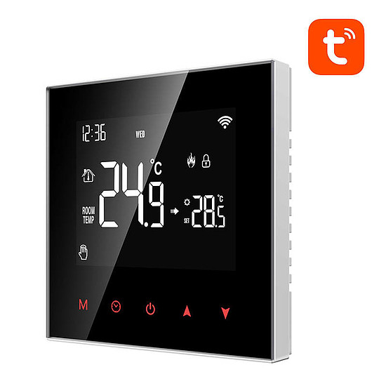 Intelligens Boiler fűtési termosztát Avatto ZWT100 3A Zigbee Tuya (ZWT100-BH-3A)