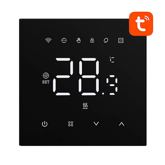 Intelligens termosztát Avatto WT410-BH-3A-B gázkazán 3A WiFi