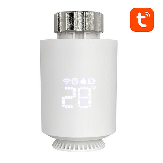 Intelligens termosztát radiátorszelep Avatto TRV06 Zigbee 3.0 TUYA (TRV06)