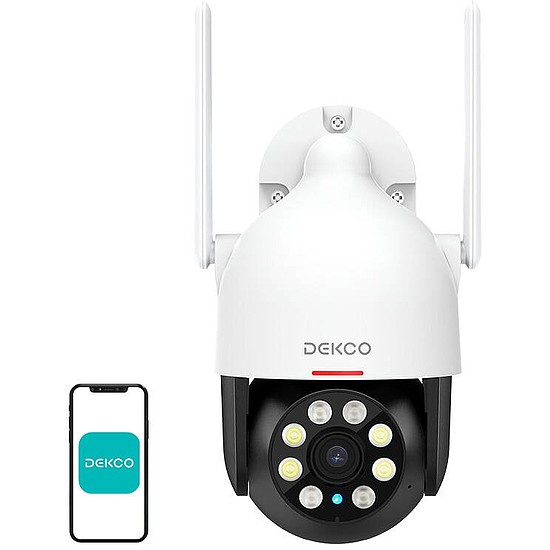 IP kültéri kamera WiFi DEKCO DC5L 2K QHD 166 (Outdoor PT camera)