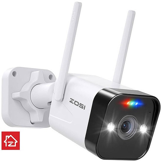 IP kültéri kamera ZOSI C188 WiFi 4MP IP66