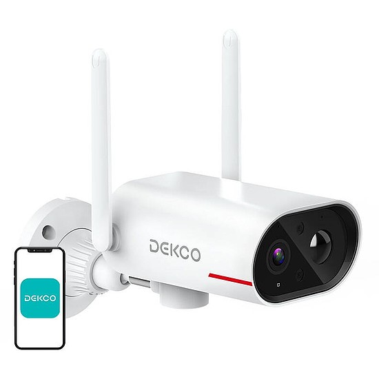 IP kültéri WiFi kamera napelemmel DEKCO DC8L 3MP