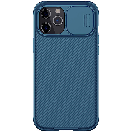 iPhone 16 Pro tok - Nillkin CamShield Pro mágneses - kék (KF2334027)