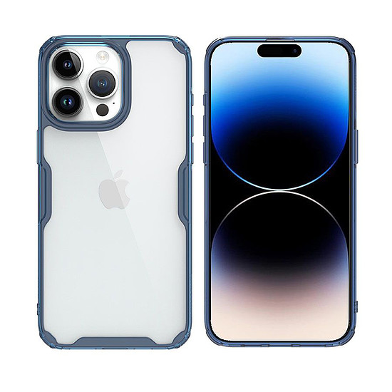 iPhone 16 tok - Nillkin Nature TPU Pro mágneses tok - kék (KF2334079)