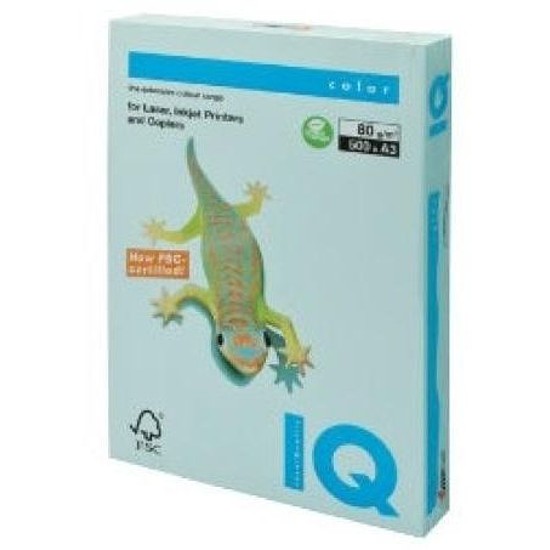 IQ Color A3 80gr. színes fénymásolópapír közép kék MB30 500 ív / csomag