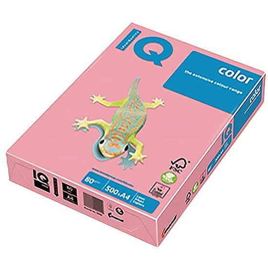 IQ Color A4 80gr. színes fénymásolópapír pasztell rózsa PI25 500 ív / csomag