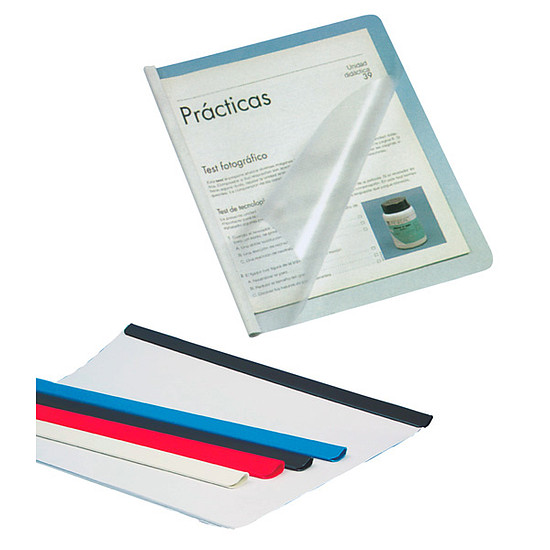 Iratsín 4 mm kék max. 40 laphoz 50db / doboz DARABÁR!