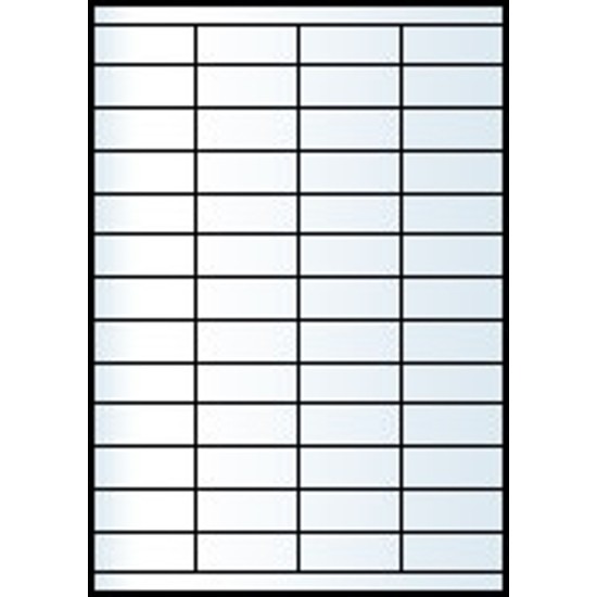 Jac C 5221 52,5x21,2mm 4 pályás univerzális etikett 56 címke/ív 200ív/doboz megszűnő