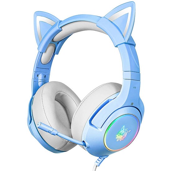 Játékos fejhallgató ONIKUMA K9 Blue