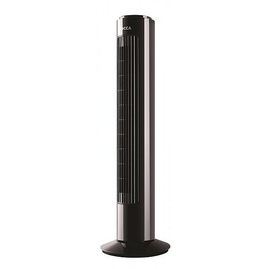 JOCCA 2168 74 cm magas fekete színű toronyventilátor távirányítóval