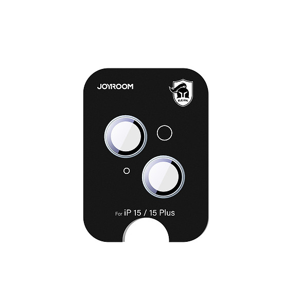 Joyroom JR-MFY0250 üveg képernyővédő iPhone 15/15 Plus lencsékhez - kék
