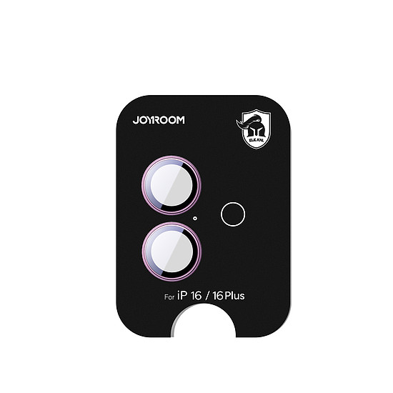 Joyroom JR-MFY0259 védőüveg iPhone 16/16 Plus lencsékhez - rózsaszín
