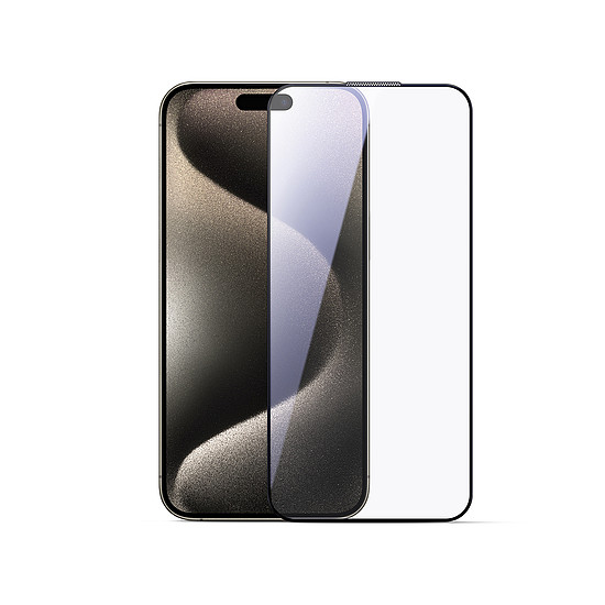 Joyroom JR-MLG0278 2.5D HD porálló edzett üveg fekete kerettel iPhone 15 Plus/16 Plus készülékhez