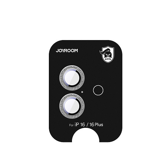 Joyroom JR-MSF0299 védőüveg iPhone 16/16 Plus lencsékhez - ezüst