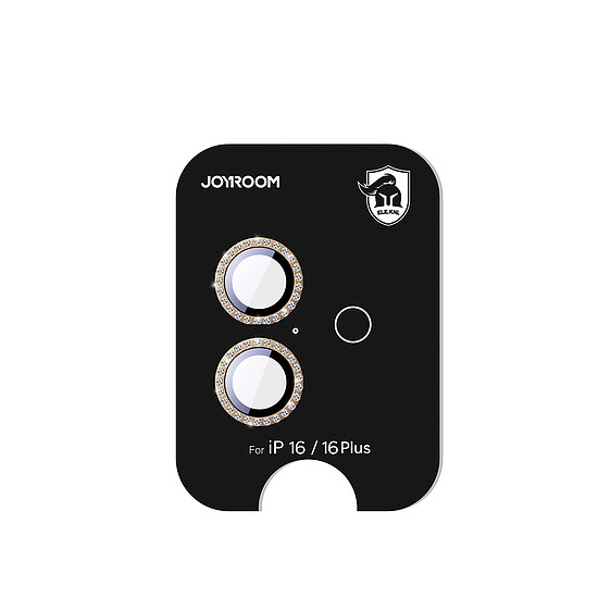 Joyroom JR-MSF0306 üveg képernyővédő iPhone 16 Pro/16 Pro Max készülékhez, lencsék - barna