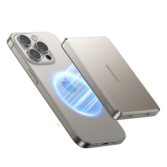 Joyroom JR-PBM08 Pro 10000mAh ultravékony külső akkumulátor - titán
