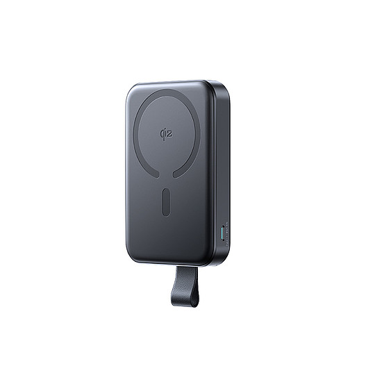 Joyroom JR-PBM11 külső akkumulátor 10000mAh 22.5W Qi2, MagSafe kompatibilis, állvánnyal - fekete