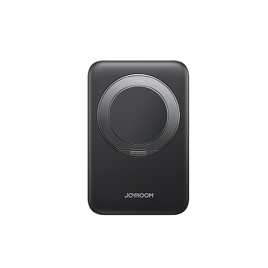 Joyroom JR-PBM12 10000mAh 22.5W Qi2 külső akkumulátor, MagSafe kompatibilis, gyűrűs talppal - fekete