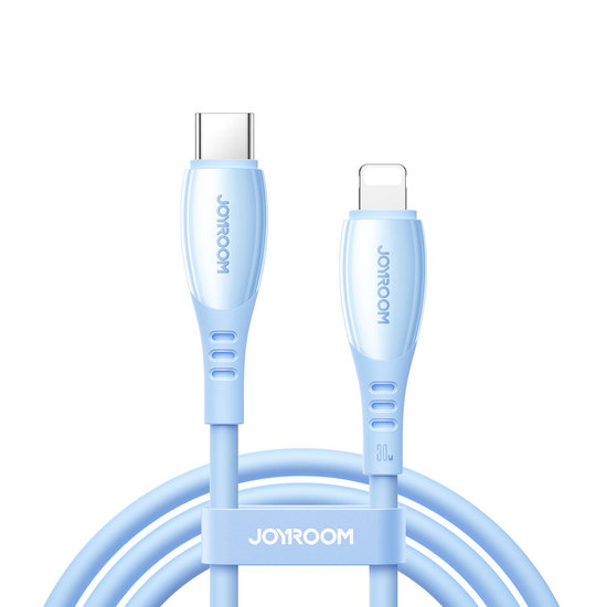 Joyroom S-A59 Vibrant Series 30W USB-C - Lightning kábel 1.2m - kék