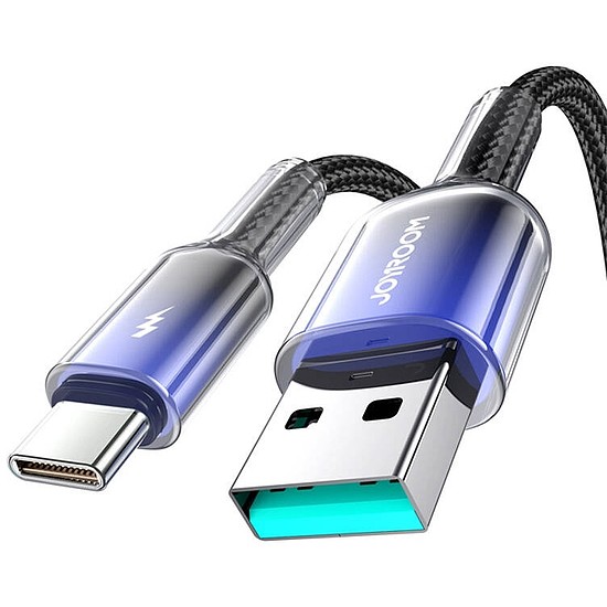 Joyroom USB-A USB-C kábel S-A42 3A 1.2m fekete (S-A42 A-C Bl)