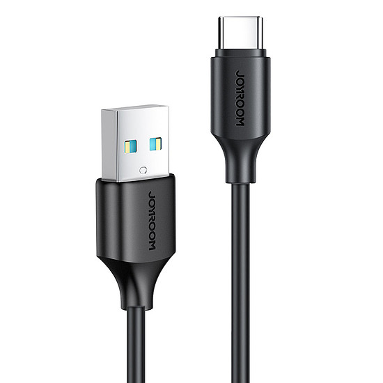 Joyroom USB töltő / adatkábel - USB Type C 3A 0,25 m fekete (S-UC027A9)
