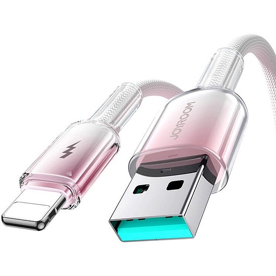 Kábel USB-A Lightning Joyroom S-A42 3A 1.2m biały (S-A42 A-L Wh)