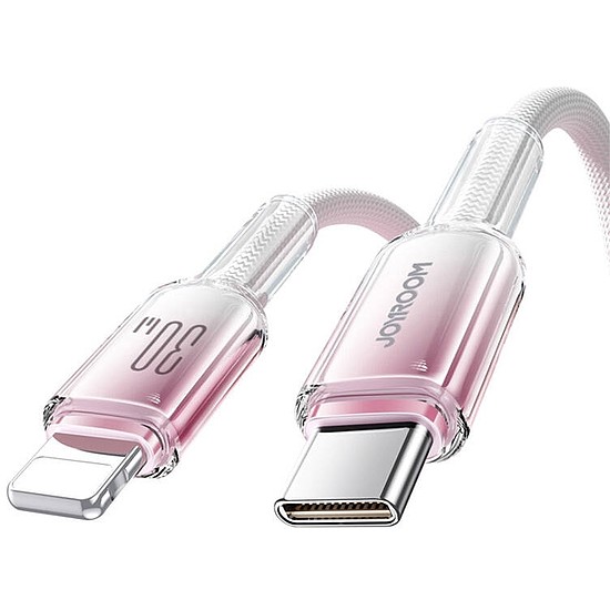 Kábel USB-C Lightning Joyroom S-A42 30W 1.2m biały (S-A42 C-L Wh)