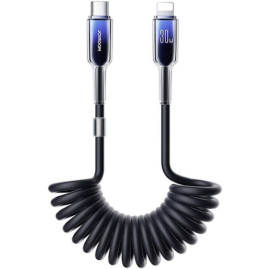 Kábel USB-C Lightning Joyroom S-A43 30W 1,5m fekete (S-A43 C-L)