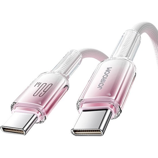 Kábel USB-C USB-C Joyroom S-A42 60W 1.2m fehér (S-A42 C-C Wh)