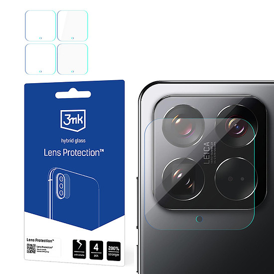 Kameralencse üveg 3mk Lencsevédő Xiaomi 15-höz