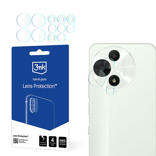 Kameralencse üveg 3mk objektívvédelem TCL 60 5G / 60R 5G / 60 SE NXTPAPER 5G-hez