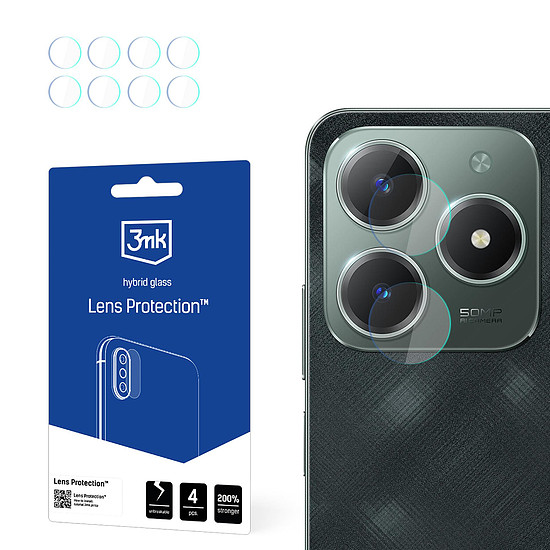 Kameravédő 3mk lencsevédő Realme C61-hez