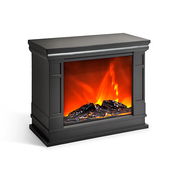 Kandalló LED-es lánghatással, 4 x AA - 25,5 x 12 x 20,5 cm (BW2012)